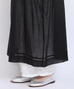 コットンラミースラブローン　2wayワンピース